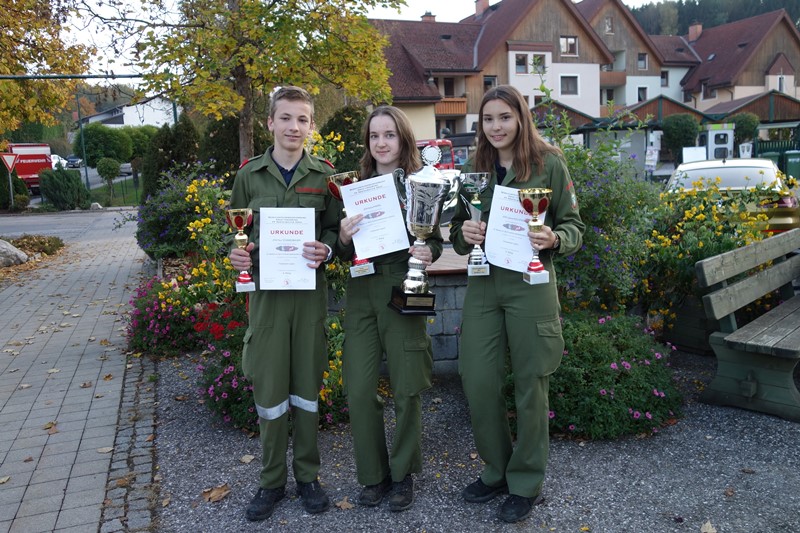 Paul Schmiedbauer, Anna Paierl und Laura Kollegger